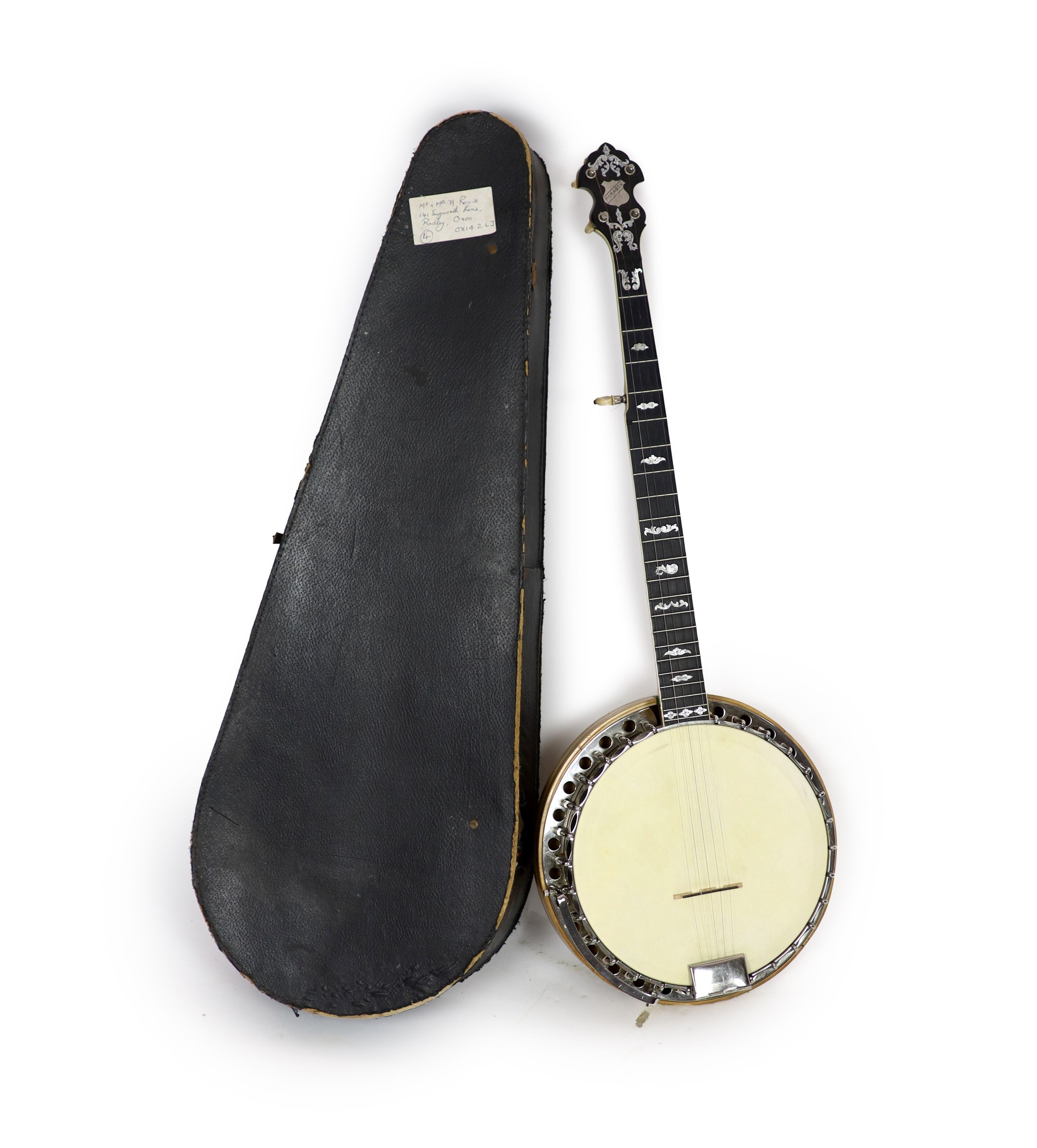 A Paragon banjo length 94cm